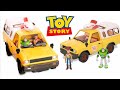 NEW 2025 PLANET TRUCK PLAY SET PIZZA CAR WITH LIGHT AND SOUND TOY STORY DISNEY STORE