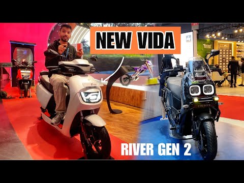 New Hero vida and River indie Gen 2 electric scooter ⚡