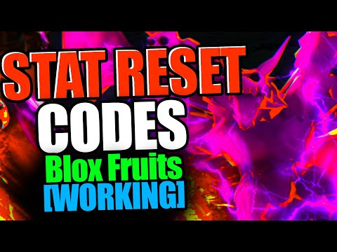 ALL WORKING STAT RESET CODES in Blox Fruits APRIL 2024