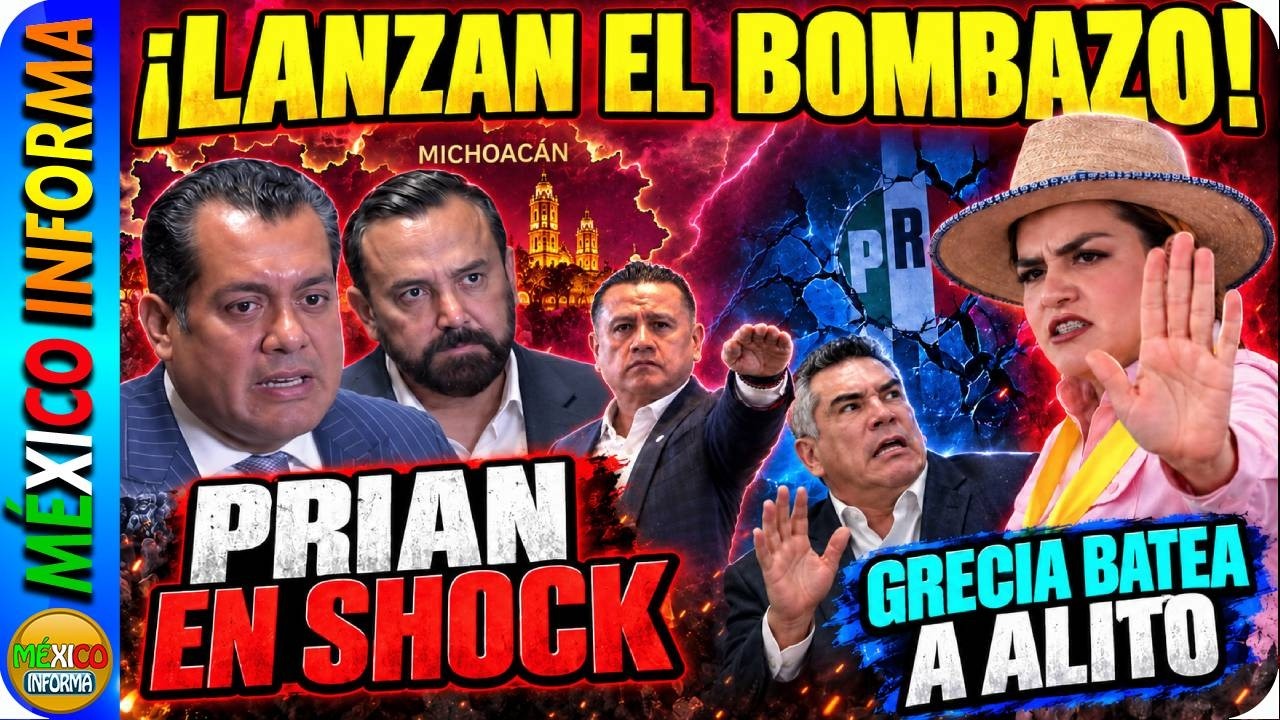 DIPUTADOS DE MORENA LANZAN EL B0MBAZ0: A FRENAR A LA DERECHA. PRIAN EN SHOCK. ASPIRANTE A MICHOACÁN.