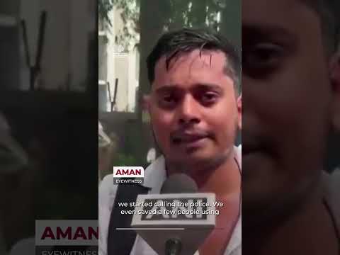 15 killed after a fire ignited in a coaching centre in Lucknow, India | AJ #shorts