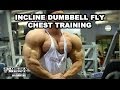 Incline Dumbell Fly Chest Training With Ben Pakulski