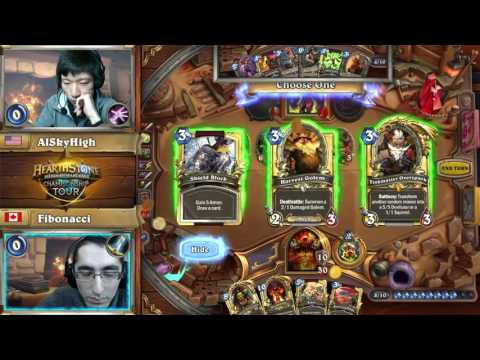 AlSkyHigh vs Fibonacci - Hearthstone Championship Tour America, Winter Preliminaries