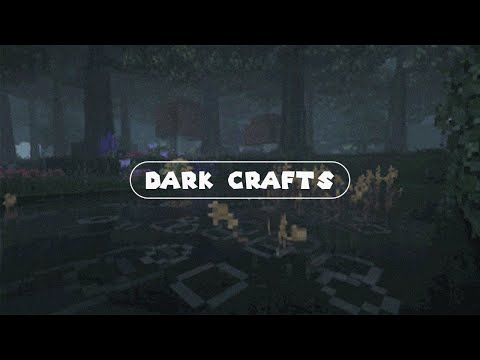 Dark Crafts - romanticizing studying playlist | Piano sounds and relaxing rain sounds ( ASMR ) | Minecraft