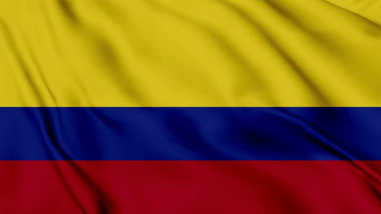 Colombia Flag Waving Background | HD | FREE DOWNLOAD