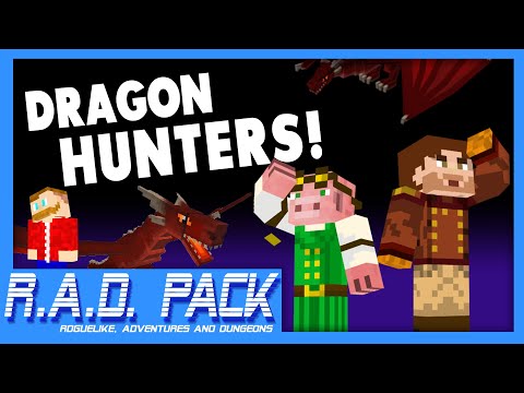 UNBELIEVABLE! EPIC DRAGON FIGHT in R.A.D Minecraft Modpack!