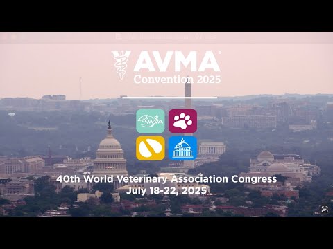AVMA Convention and Washington DC is rolling out the red carpet for #AVMA2025
