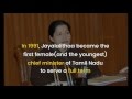 RIP Amma A Tribute To J Jayalalithaa TN Chief Minister An Iron Lady