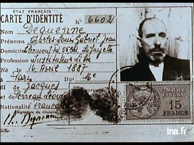 Vidéo Jean de Lattre de Tassigny pseudo Charles Dequenne, instituteur libre id:2yeS9zPB0a4