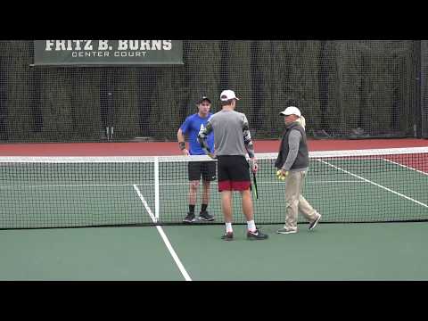 02 22 2020 #24 Holt (USC) Vs Hendrix (AF) #1 men's tennis Singles