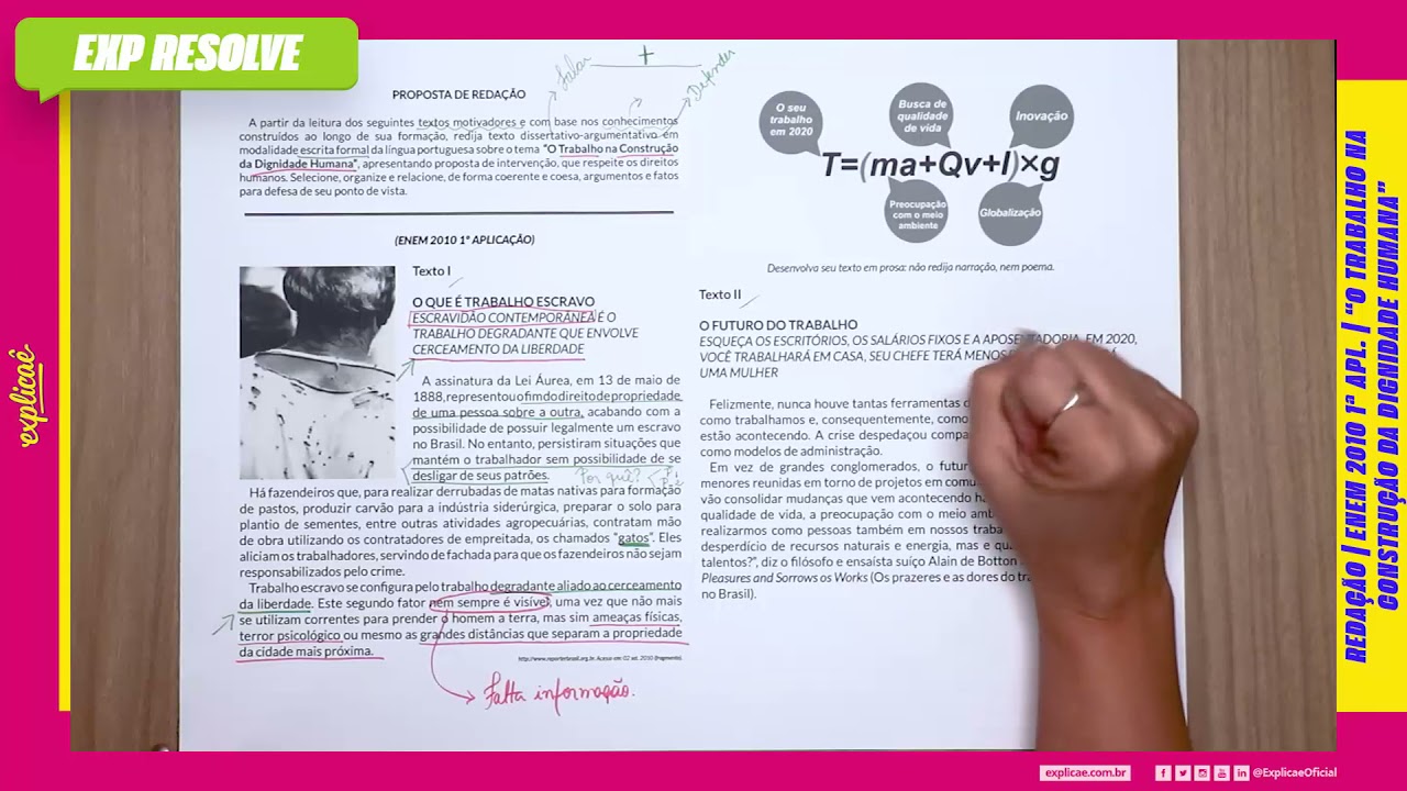 O TRABALHO NA CONSTRUÇÃO DA DIGNIDADE HUMANA FINAL
