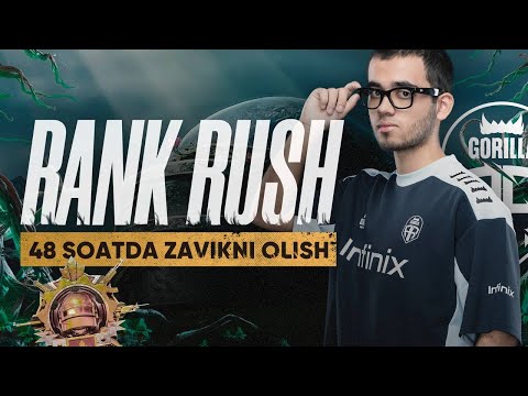 PUBG MOBILE 3000$ CHALLENGE | RANK KO'TARAMIZ 24 SOAT |