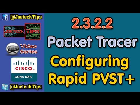 CCNA RS3 2.3.2.2 Configuring Rapid PVST+ - Solution - (Talking in English) - Verbose