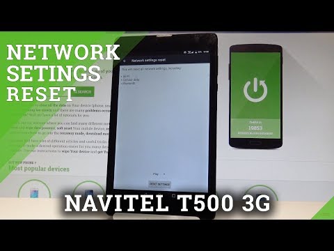 How to Reset Network Settings in NAVITEL T500 3G - Delete Saved Wi-Fi |HardReset.Info