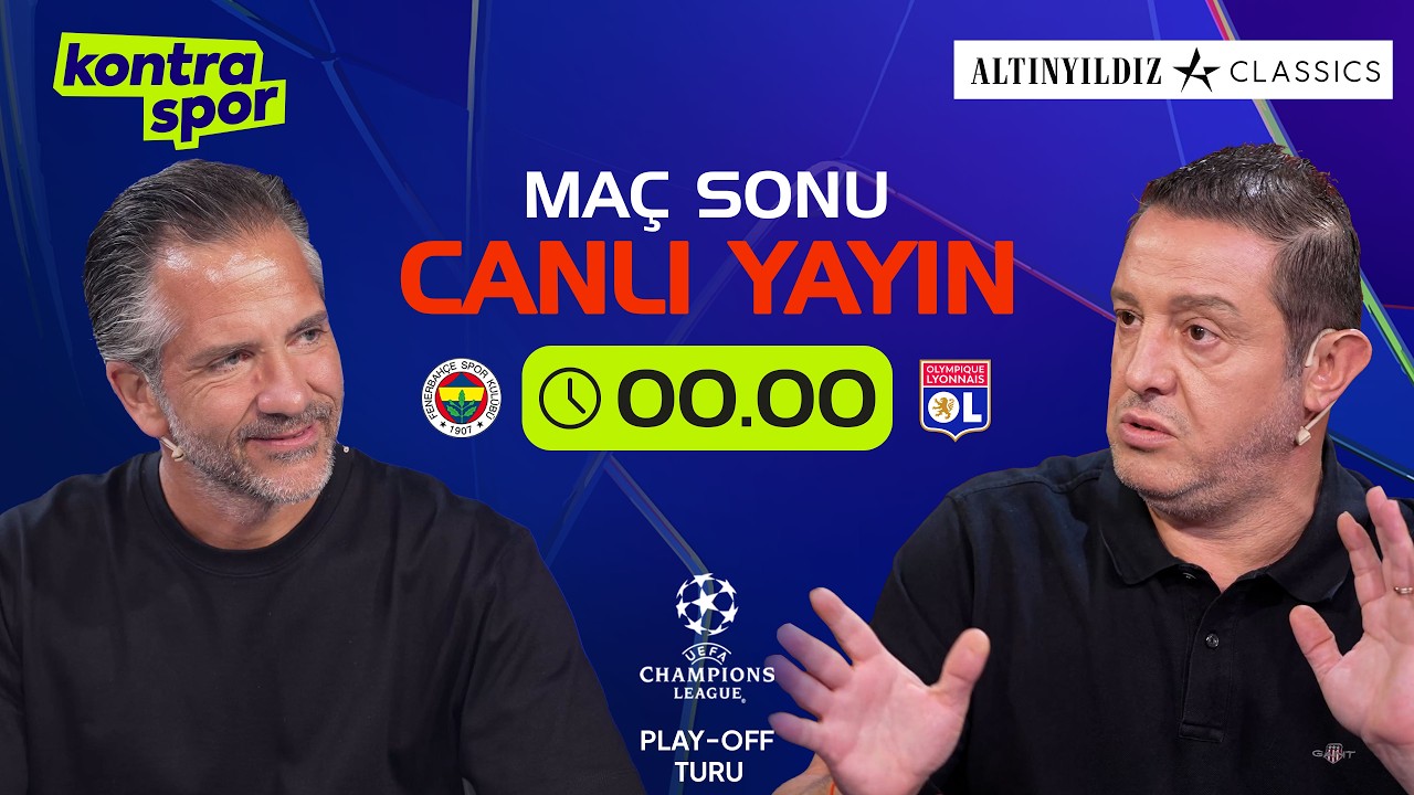 🔴 CANLI | Lyon - Fenerbahçe Maç Sonu | Nihat Kahveci, Nebil Evren | Kontratak