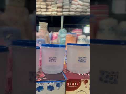 Plastic Storage Containers Set Of 3 Pcs