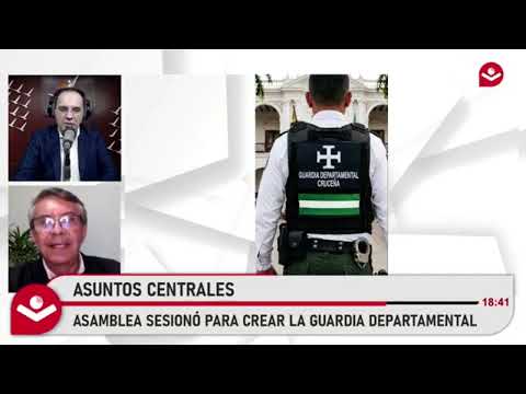 SE PREVÉ QUE LA GUARDIA DEPARTAMENTAL OPERE DESDE OCTUBRE DE ESTE AÑO