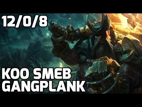 KOO Smeb Gangplank vs Ryze [Patch 5.17]