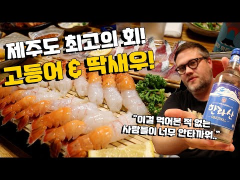 제주 모슬포항 고등어회 & 딱새우회 맛집 탐방