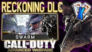 CoD AW: Swarm - Reckoning DLC (Call Of Duty Advanced Warfare Multiplayer Gameplay)