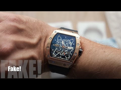 How to spot a fake Richard Mille watch