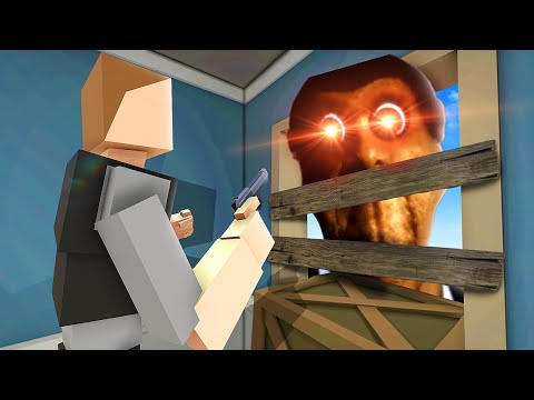 Building a Base to Stop OBUNGA - GoreBox Gameplay