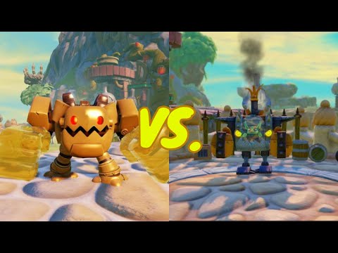 Jawbreaker VS. Bruiser Cruiser | Skylanders Trap Team