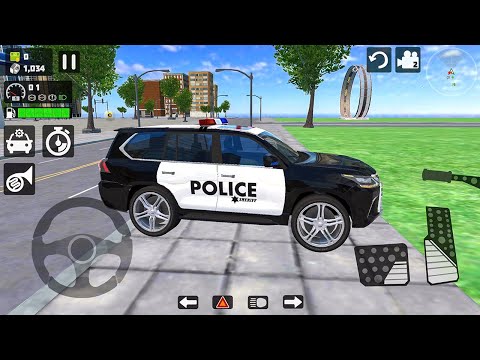 Lexus LX 570 Driver Simulator - Police City Car Driving Games - Android Gameplay