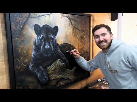 Painting Realistic Fur in Acrylics … I Wish I Knew THIS When I Started Painting