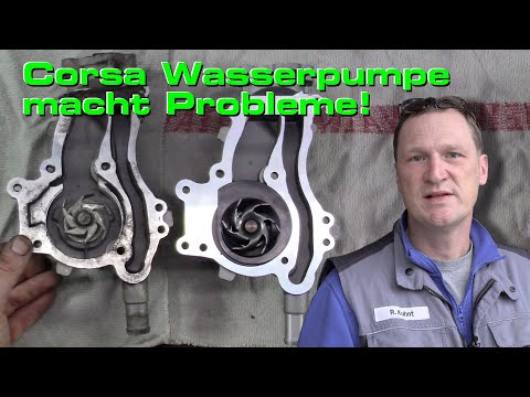 Corsa D überhitzt! Kleiner Fehler in der Wasserpumpe mit großer Wirkung.