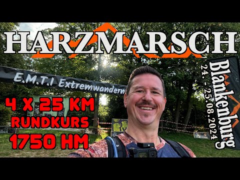 E.M.T.I. Extremwandern I Harzmarsch Blankenburg 2024 I 100km