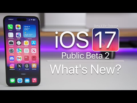 iOS 17 Public Beta 2 and Beta 4 Re-Release are Out! - What's New?