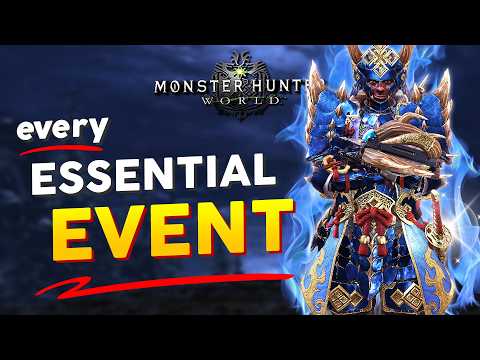 EVERY Essential Event for Gear, Items & Decorations in Monster Hunter World