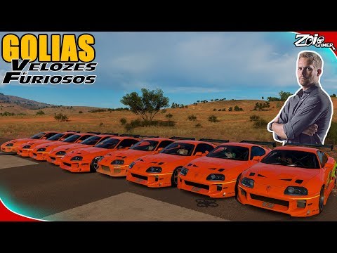 BRIAN O'CONNER'S SUPRA FROM THE FAST AND THE FURIOUS IN GOLIATH - Forza Horizon 3