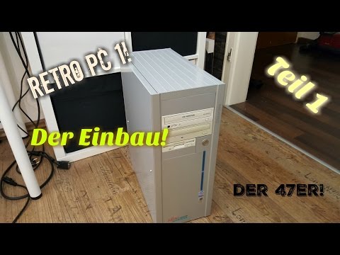 Retro PC 1 Bauen / Build AMD Sockel A 462 Windows 2000 der Komponenteneinbau Teil 1