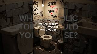 Which Public Toilet Would YOU Choose? 🚽😂