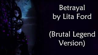 Brutal Legend OST: Betrayal by Lita Ford (Brutal Legend Version)