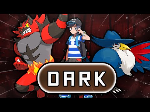 Can you BEAT Pokémon ULTRAMOON with just the DARK type?!! 🌙