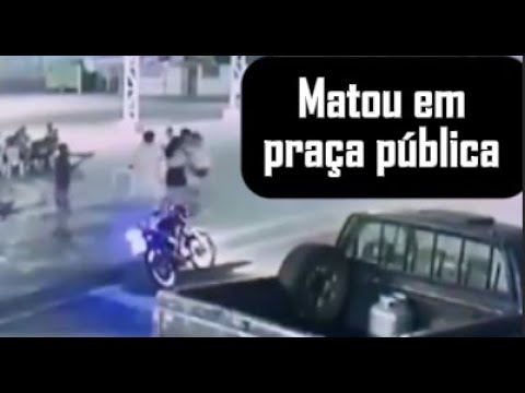 Acusado de matar jovem em praça de Santana de Mangueira entrega-se à polícia. Crime foi em 2024