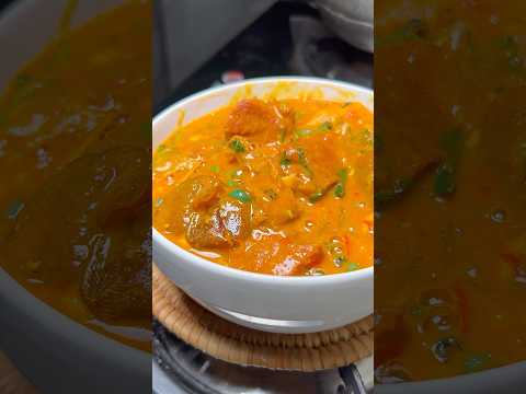 Ogbono Soup using the simplest method 😋🍲 #mealswithmeems #ogbonosoup #soups