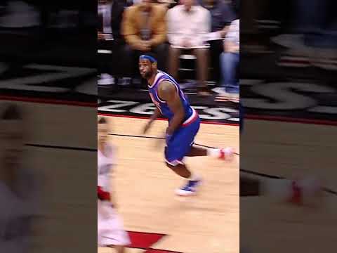 Young LeBron's Athleticism 🤯 #shorts