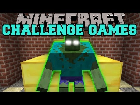 Minecraft: MUTANT ZOMBIE CHALLENGE GAMES - RUINS MOD - Modded Mini-Game
