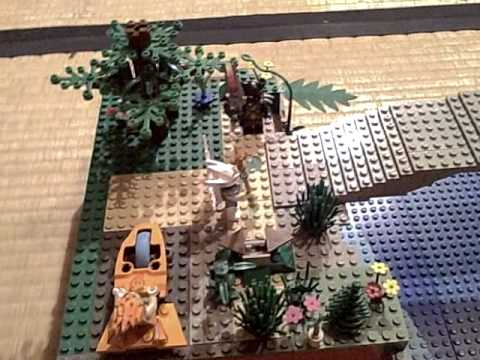 Eine Brücke über die Schlucht von Chima