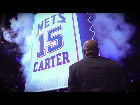 Vince Carter's FULL Nets Jersey Retirement