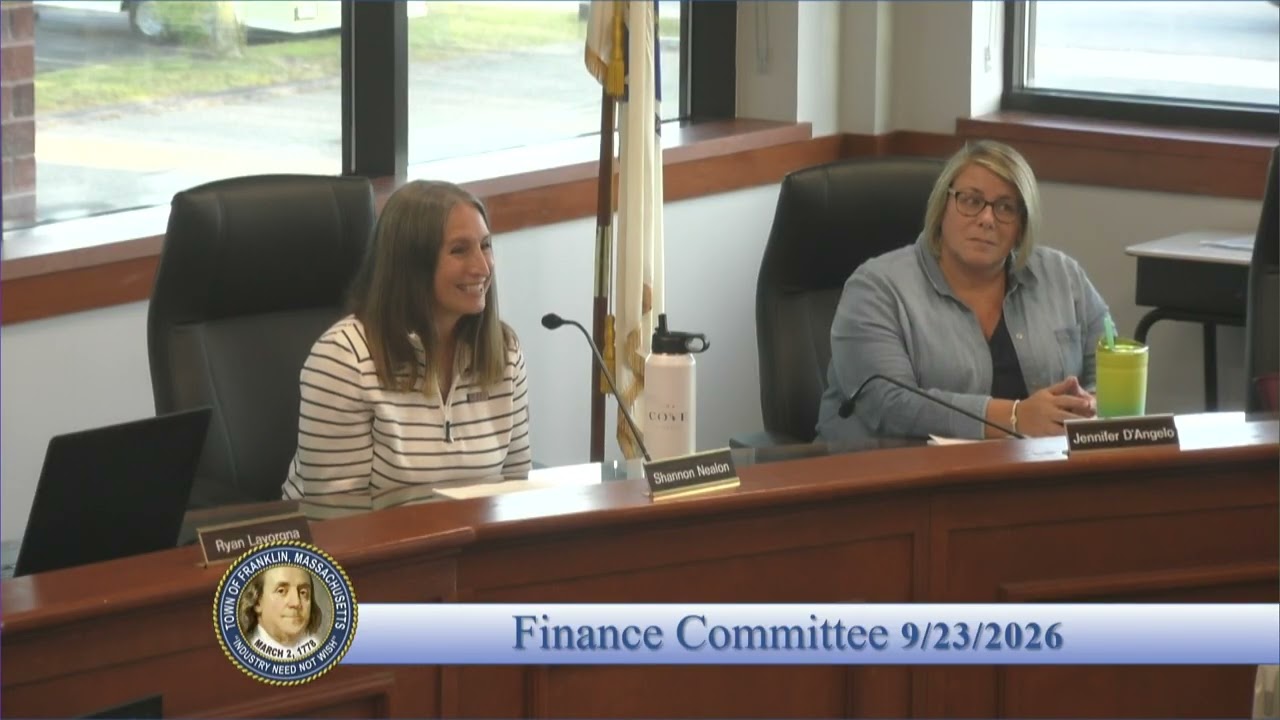 From the Finance Committee