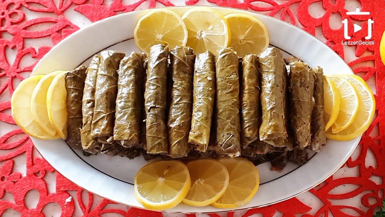 Zeytinyağlı Yaprak Sarma Tarifi Nasıl Yapılır Salamura
