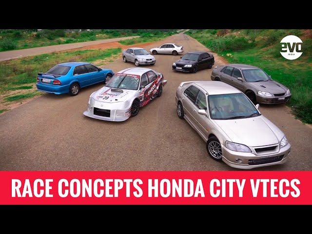 Enthu Cutlets: The fastest Honda City VTECs in the world