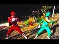 GREEN RANGER VS RED RANGER