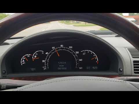 2003 Mercedes Benz S600 0-80