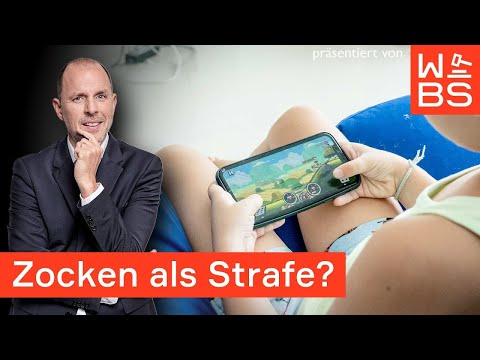 Heimlich gezockt = harte Strafe: Vater zwingt Sohn, 17 Std. Handy zu spielen | Christian Solmecke